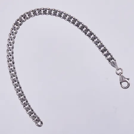Armband pansar, längd ca 19cm, bredd ca 5mm, 925/1000 silver Vikt: 11,5 g