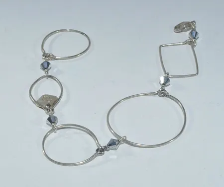 Armband silver 5,9gr 20cm ref:L10958:4/2001 Vikt: 5,9 g