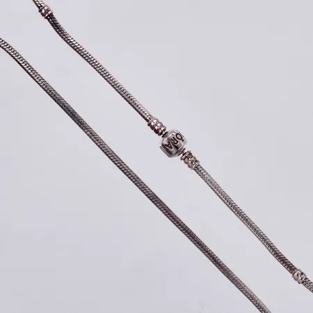 Kedja Pandora, längd: ca 50cm, bredd: ca 3mm, 925/1000 silver  Vikt: 33,3 g
