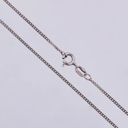 Kedja Pansar, längd: ca 40cm, bredd: ca 1,5mm, 925/1000 silver  Vikt: 2,2 g