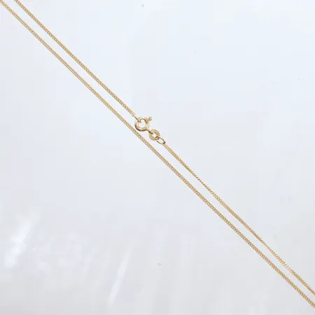 Kedja Pansar, defekt, 41cm, 18k   Vikt: 3,3 g
