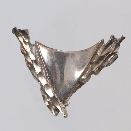 Hänge 36x30mm mönstrat silver 925/1000 Vikt: 5,8 g