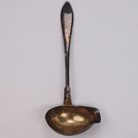 Såsslev, modell Svensk Spetsig, längd 16,5cm, Guldsmedsaktiebolaget Gab, silver 830/1000 Vikt: 44,8 g