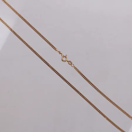 Kedja Pansar, längd 44,5cm, bredd 2,3mm, Balestra, 18K  Vikt: 9 g