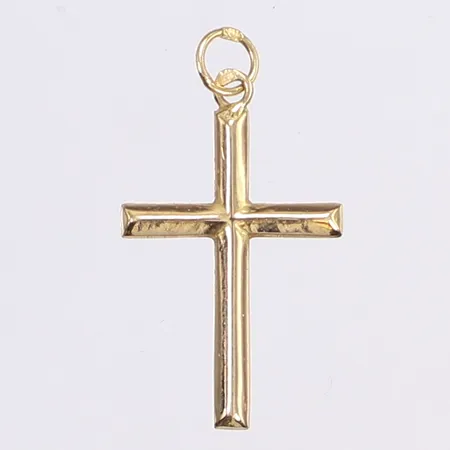 Hänge kors, 26x14mm, 18K Vikt: 0,5 g