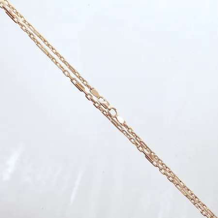 Kedja Ankar, längd 63cm, bredd 3mm, 14k Vikt: 19 g