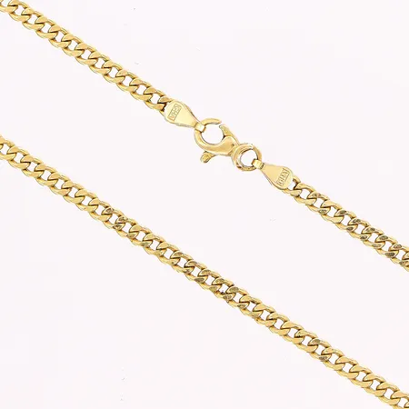 Kedja Pansar, 51cm, bredd 2,5mm, GHA, 18K Vikt: 6,4 g