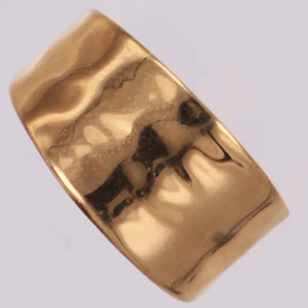 Ring, stl 16¾, bredd: 4,7-10,3mm, 8K Vikt: 3,2 g