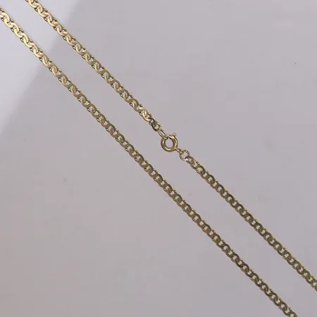 Collier, längd 43cm, bredd 2,7mm, 14K  Vikt: 5,8 g