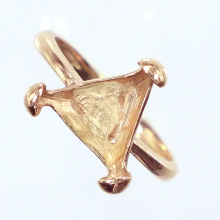 Ring, utan sten, Ø15, 14k Vikt: 1,8 g