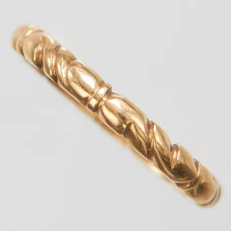 Ring, stl 18, bredd 2,5mm, 18K Vikt: 3,3 g