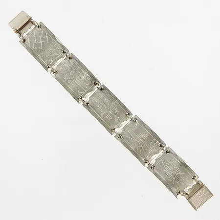 Armband, Jokkmokks Tenn, ca 18cm, bredd ca 21mm Vikt: 0 g