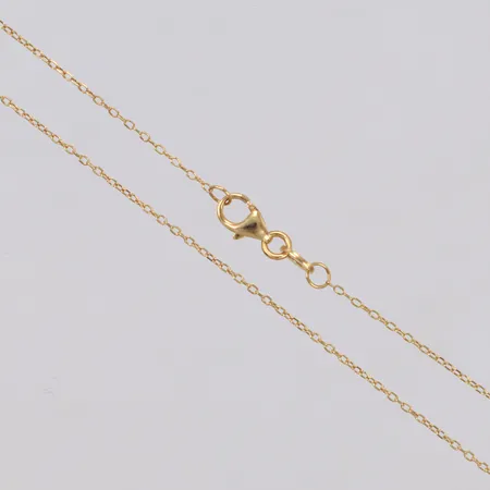 Kedja, ankarlänk, 44,5cm, bredd: 0,9mm, Guldfynd, 18K Vikt: 1,2 g