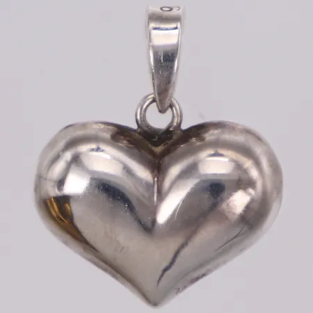 Hänge, hjärta, 21x18mm, 925/1000 silver Vikt: 2,6 g