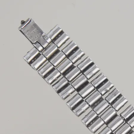 Armband, längd 18,5 cm, bredd 1,5 cm, silver 833/1000 Vikt: 55,1 g