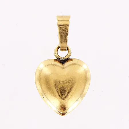 Hänge, hjärta, massivt, 10x19mm, 18K Vikt: 2,8 g