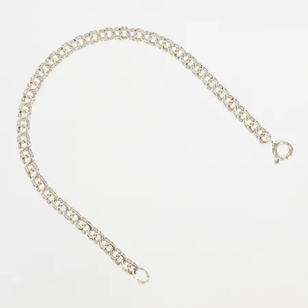 Armband Bismarck, ca 19cm, bredd 5mm, 925/1000 Silver Vikt: 4,9 g