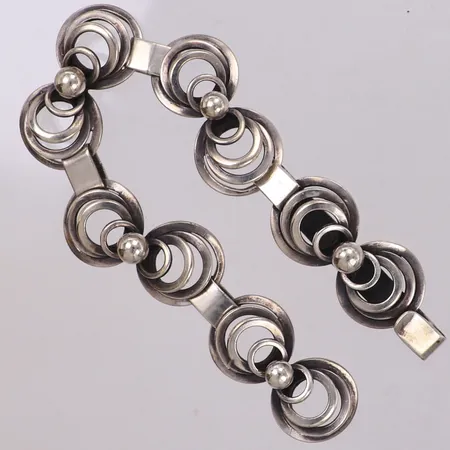 Armband, 19cm, bredd: 16,7mm, importstämplad, 830/1000 silver Vikt: 34,6 g