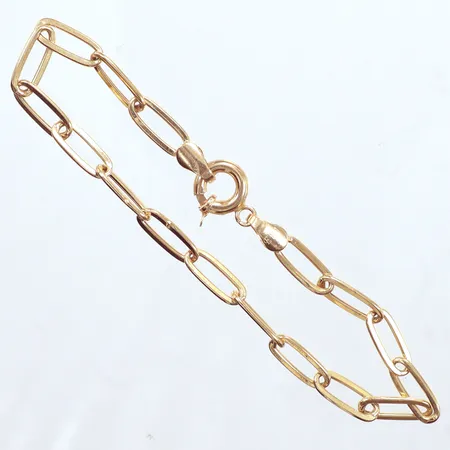 Armband, längd 20cm, bredd 5mm, 18k   Vikt: 2,9 g