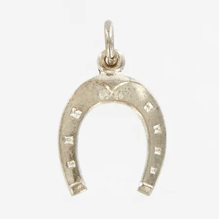 Hänge, hästsko, ca17mm, 835/1000 Silver Vikt: 0,6 g