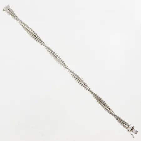 Armband, 18,5cm, bredd: 7mm, silver  Vikt: 15,2 g