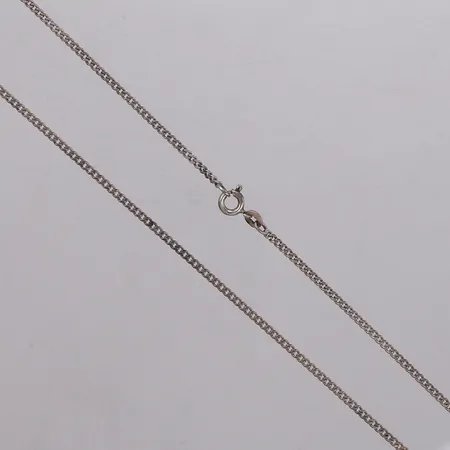 Kedja Pansar, längd 50,5cm, bredd 2mm, silver 835/1000 Vikt: 5,5 g
