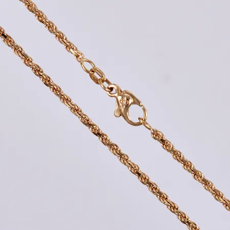 Kedja Cordell, längd: ca 44,5cm, bredd: ca 2mm, 18K  Vikt: 11,8 g