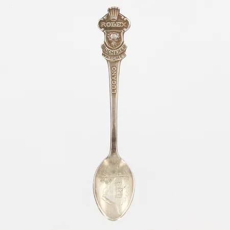 Sked, 10,2cm, silverpläterad  Vikt: 13,1 g