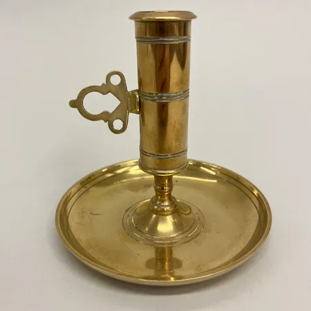 Kontorsljusstake Skultuna, nr 68, mässing, höjd 11cm