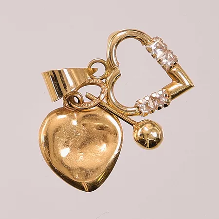 Diverse guld, defekt, 18K 1,2g.