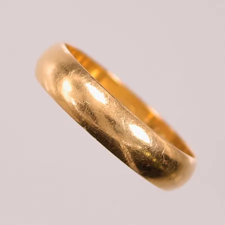 Ring, Ø19, gravyr, 18K 4,8g.