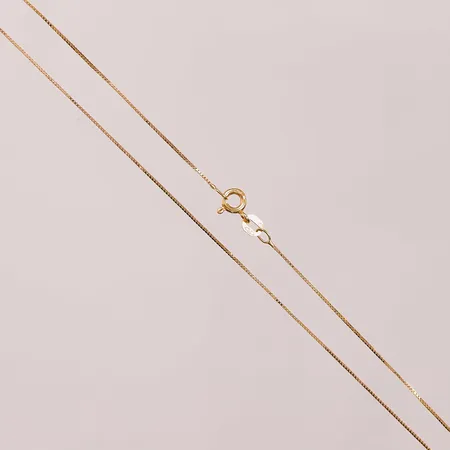Kedja Venezia, 41cm, bredd:0,5mm, 18K 1,5g.