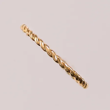 Ring, Ø15¾, oval, 18K 0,7g.