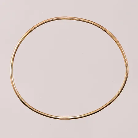 Barnarmring, 44x37mm, bredd:1mm, 18K 1,2g.