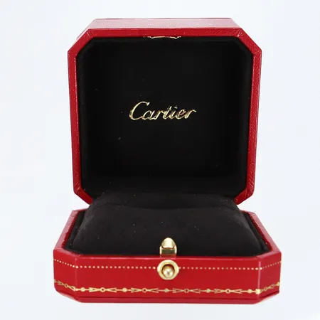 Etui/ringask för Cartier 75x75x53mm, lös tyngd i botten