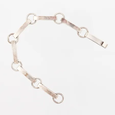 Armband, Elon Arenhill, 18,5cm, bredd: 4-10mm, U9-1970, sterling silver 925/1000  Vikt: 25 g