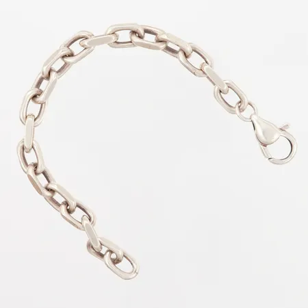 Armband Ankar, 20,5cm, bredd:9mm, GHA, silver 925/1000 Vikt: 39,9 g