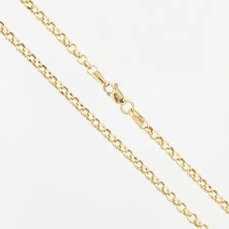 Kedja Ärtlänk, 60cm, bredd: 2mm, 14K Vikt: 5,1 g
