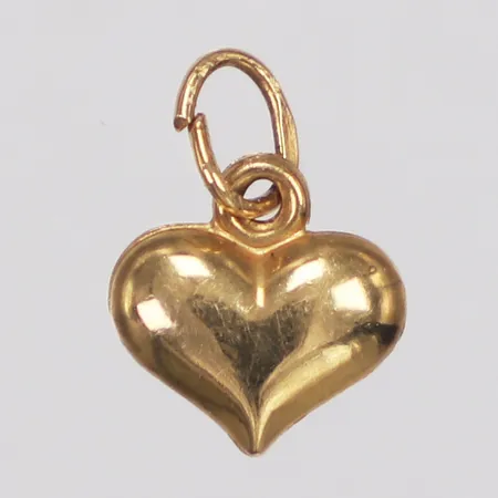 Hänge, hjärta, 10mm, 18K Vikt: 0,2 g