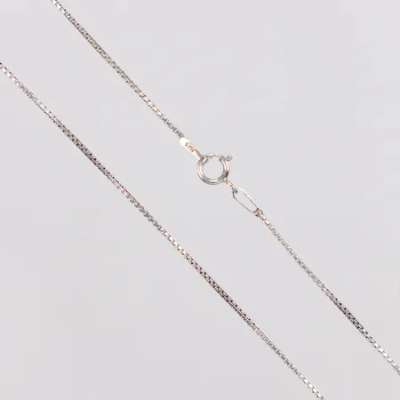 Kedja, Venezia, 37cm, bredd 0,7mm, 925/1000 silver Vikt: 1,5 g