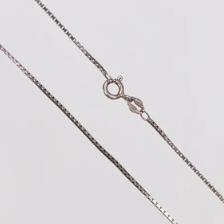 Kedja, Venezia, 43cm, bredd 1mm, 925/1000 silver Vikt: 3,2 g