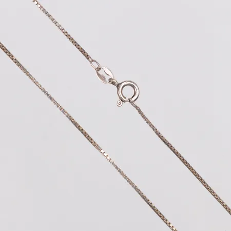 Kedja, Venezia, 43cm, bredd 1mm, 925/1000 silver Vikt: 2,6 g