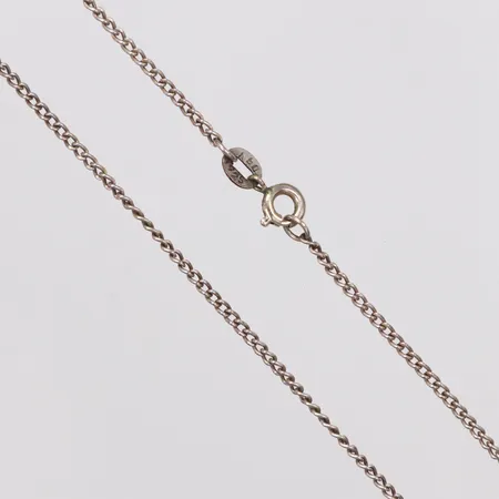Kedja, Pansar, 41cm, bredd 1,6mm, 925/1000 silver Vikt: 2,9 g