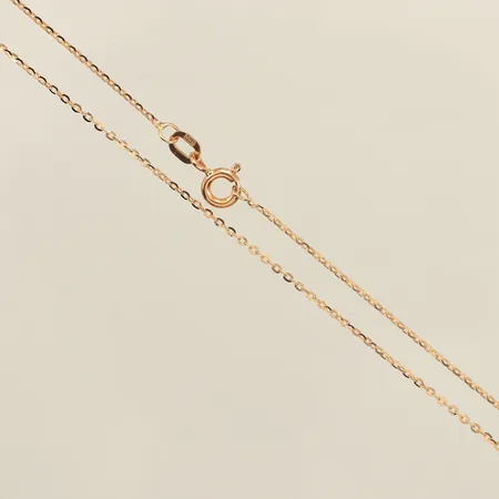 Kedja Ankar ca 45cm, bredd ca 0,7mm, 18K Vikt: 1,3 g