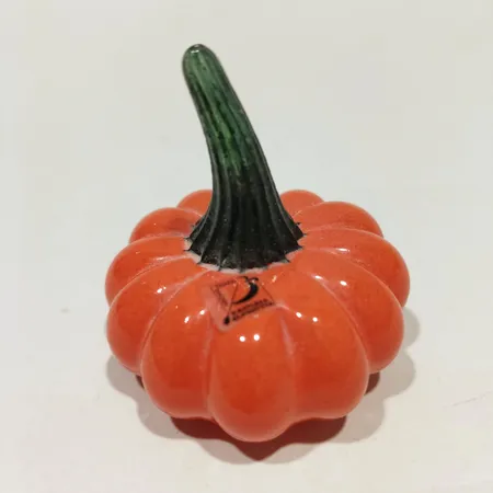 Skulptur Pumpa, Kastlösa, Ø5,5cm, etikettmärkt,