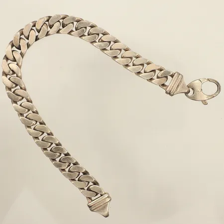 Armband Pansar, ca 21cm, bredd ca 9mm, 925/1000 silver Vikt: 45 g