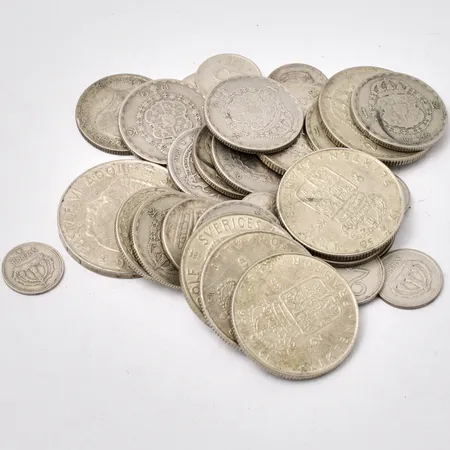 39st mynt i silver, vikt 227,8g. 