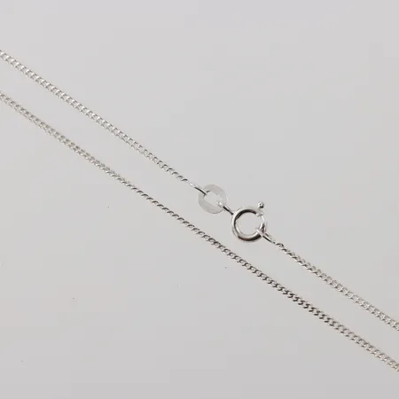 Kedja Pansar, längd 40cm, bredd 1,2mm, silver Vikt: 1,8 g