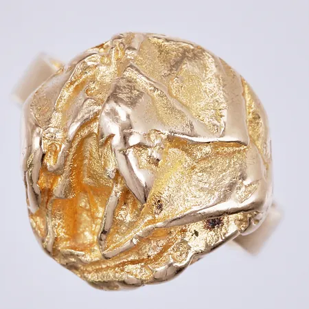 Ring Lapponia, Björn Weckström, Finland, stl: 16½, bredd ca 4-15mm, 18K Vikt: 7,5 g