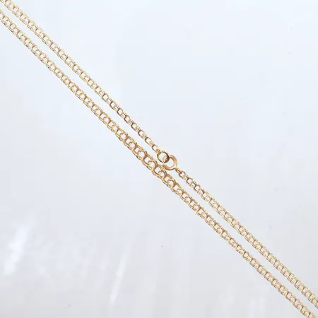 Collier doserad Bismarck, längd 42cm, bredd 2,60-4,5, 18k Vikt: 5 g